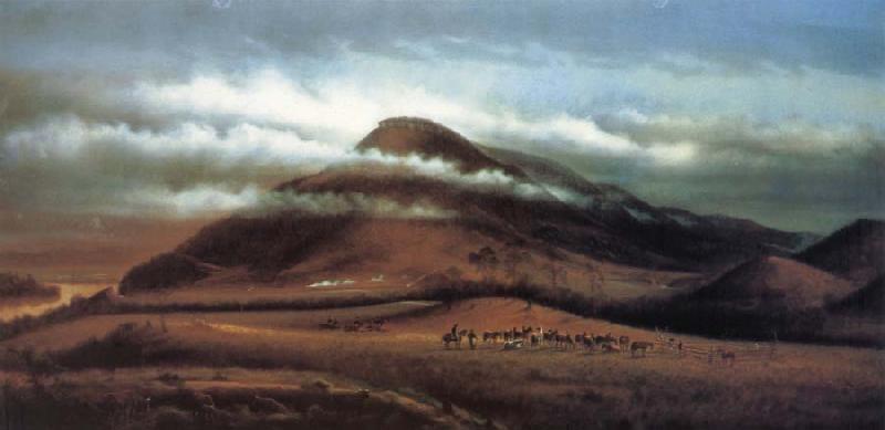James Walker Union Cavalry Near Lookout Mountain Sweden oil painting art